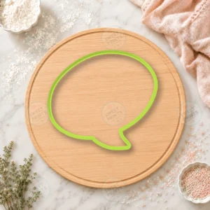 Speech Bubbles 2 Cookie Cutter