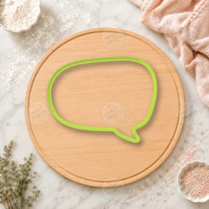 Speech Bubbles 3 Cookie Cutter