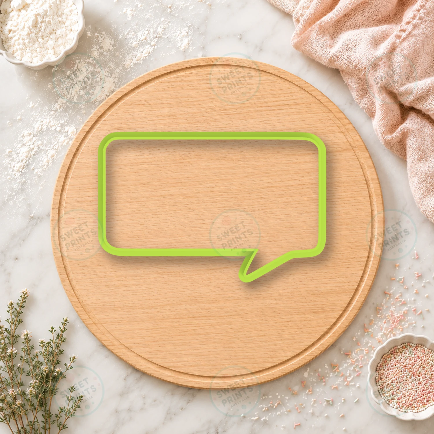 Speech Bubbles 7 Cookie Cutter cookie cutter