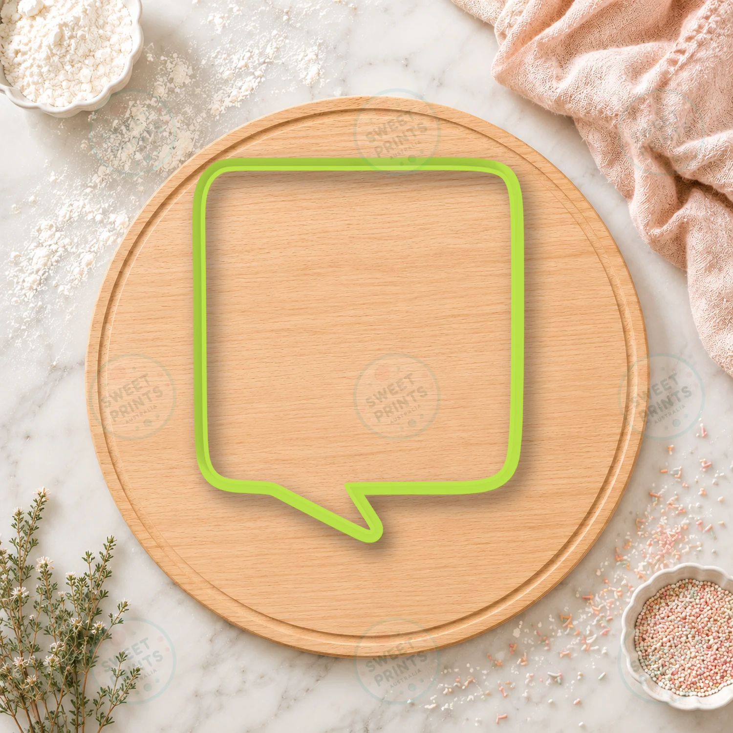 Speech Bubbles 9 Cookie Cutter cookie cutter
