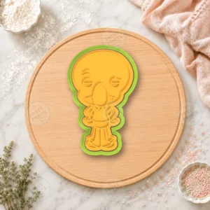Squidward Tentacles 1 Cookie Cutter & Stamp
