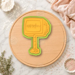 Heart Monitor Prop Cookie Cutter & Stamp