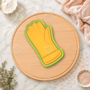 Gardening Glove Cookie Cutter & Stamp