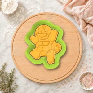 Squirtle 3 Cookie Cutter & Stamp