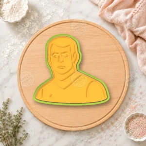 Spock 2 Cookie Cutter & Stamp
