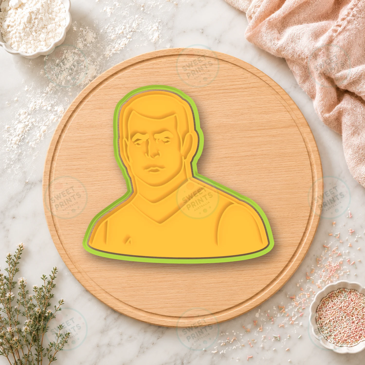 Spock 2 Cookie Cutter & Stamp cookie cutter