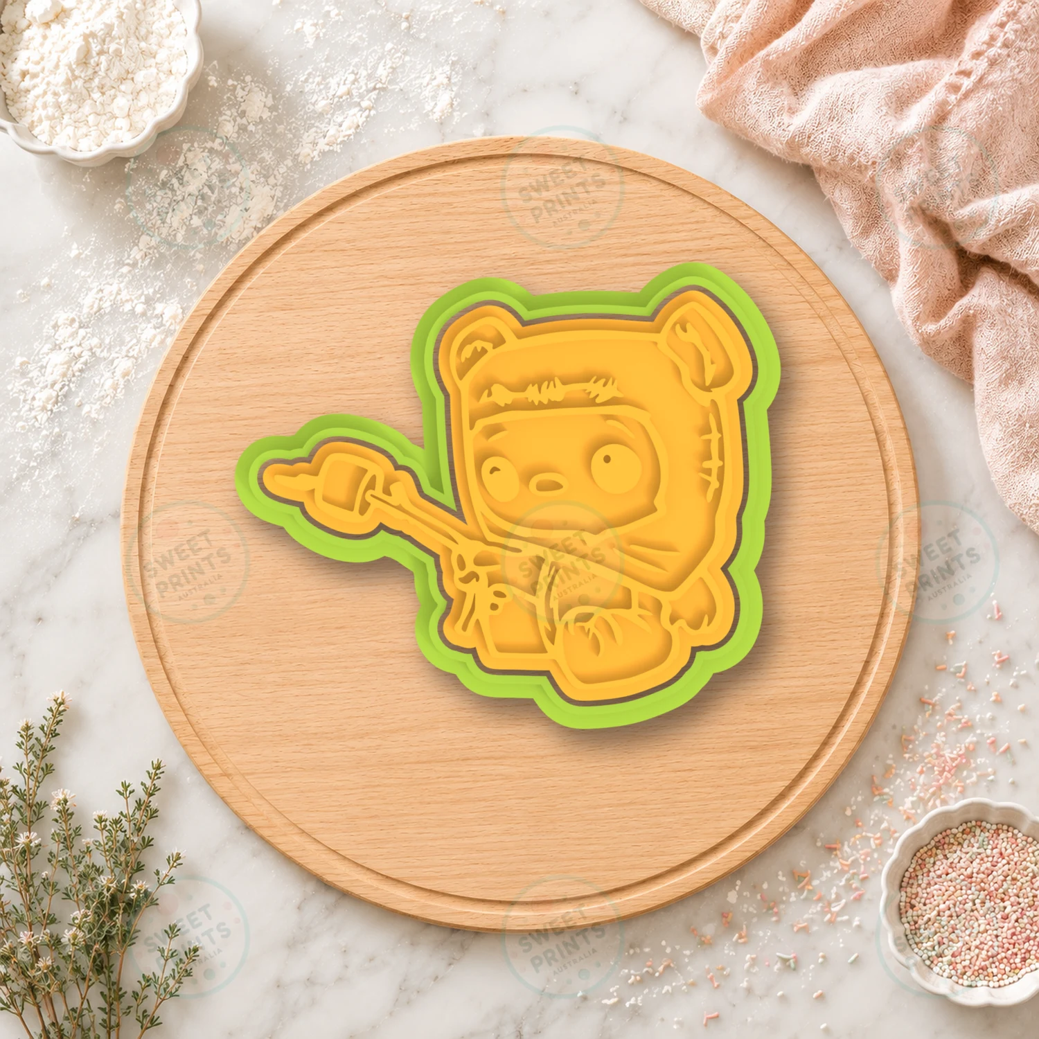 Ewok Cookie Cutter & Stamp cookie cutter