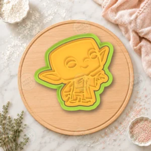 Yoda Cookie Cutter & Stamp