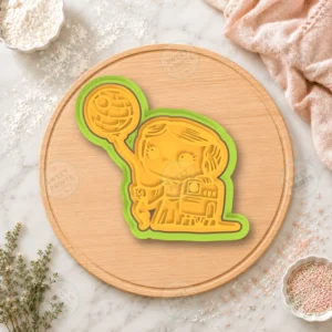 Princess Leia Cookie Cutter & Stamp