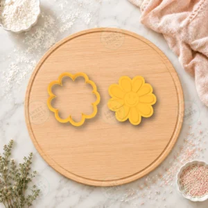 Star Wink Flower Peace Smile Love Daisy Cookie Stamp