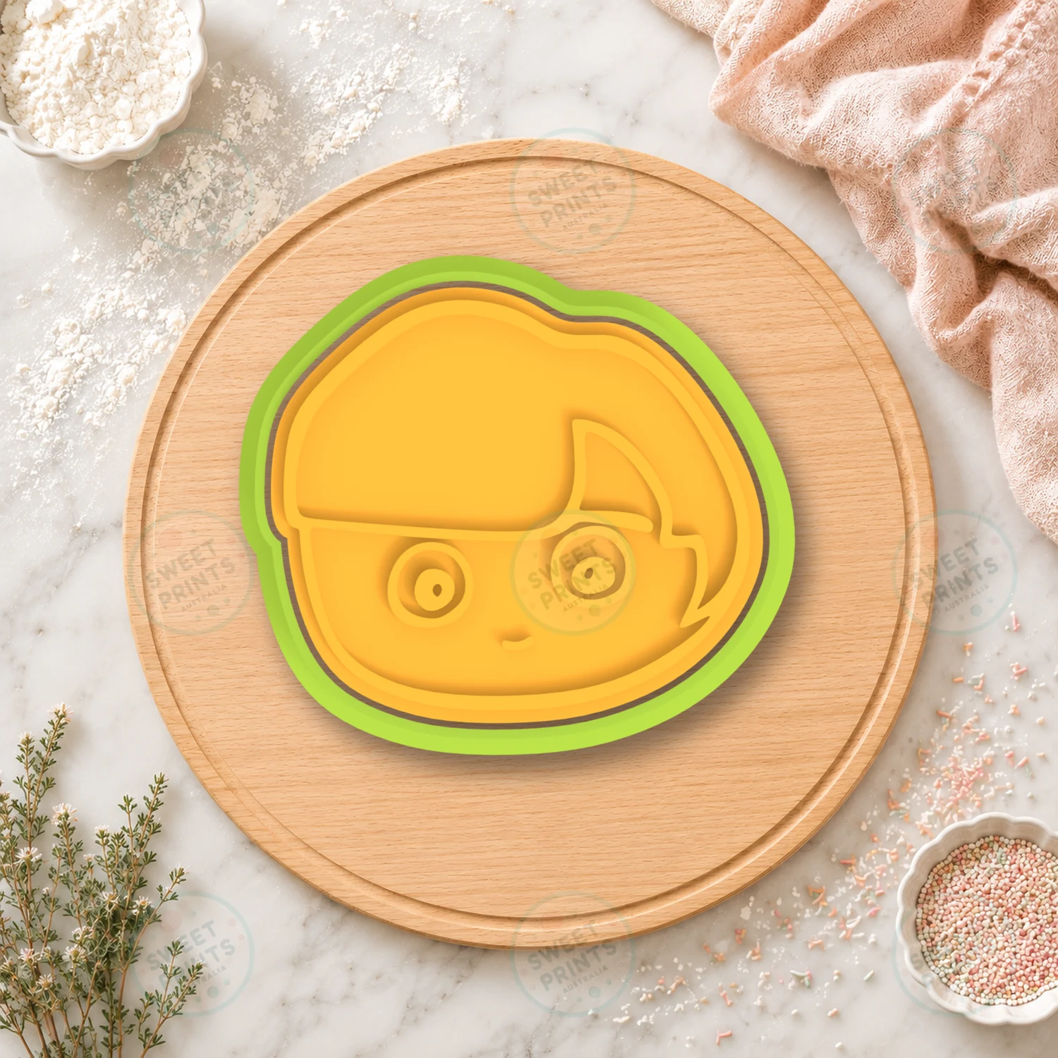 Stranger Things 2 Cookie Cutter & Stamp cookie cutter