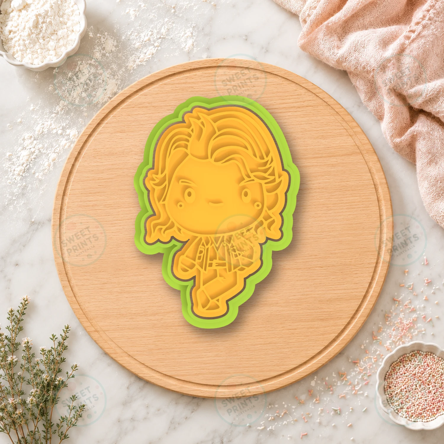 Billy 1 Cookie Cutter & Stamp cookie cutter