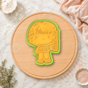 Mike Cookie Cutter & Stamp