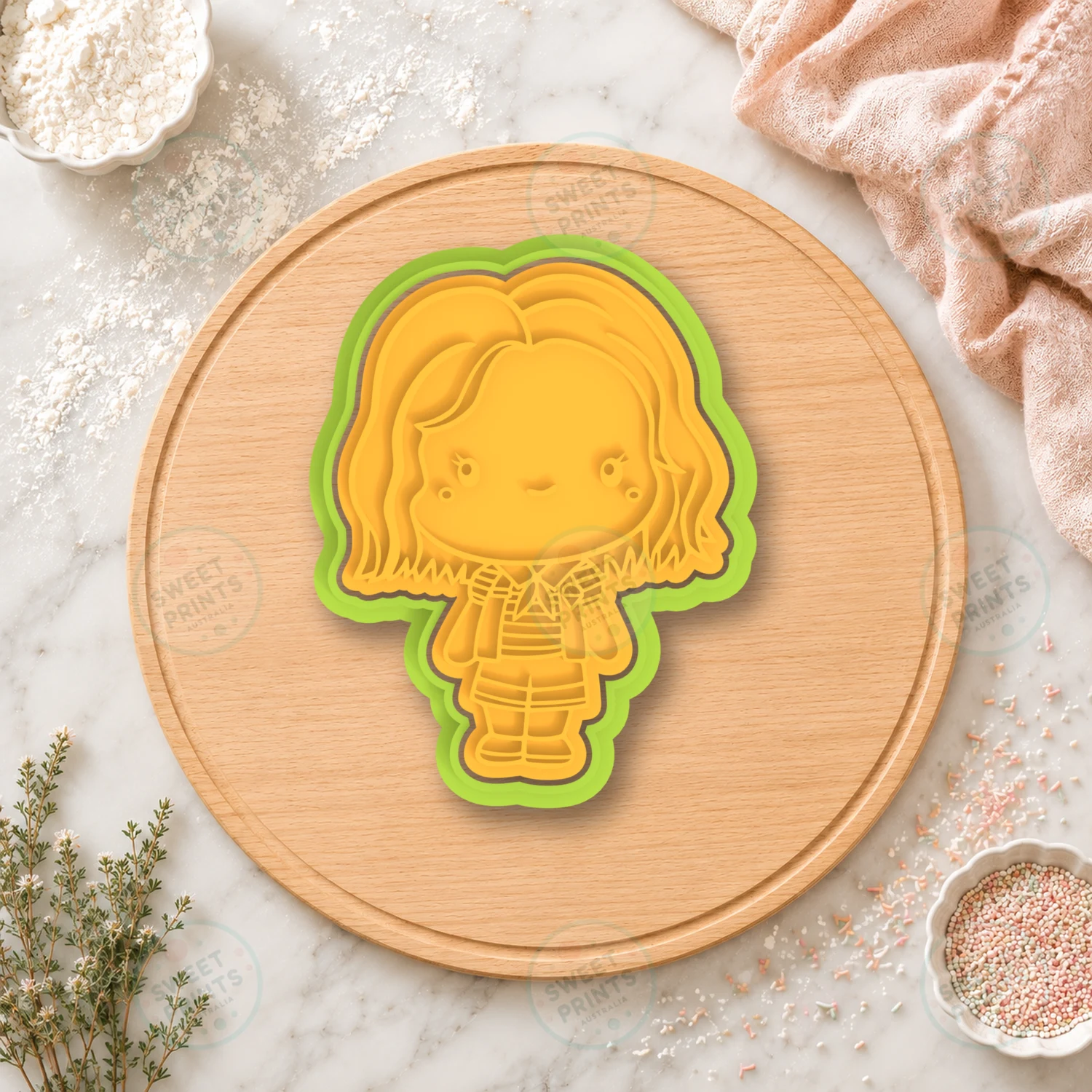 Robin Buckley Cookie Cutter & Stamp cookie cutter