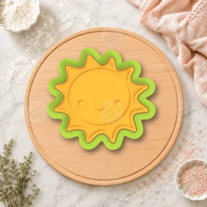 Sun Cookie Cutter & Stamp
