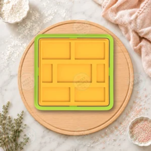 Super Mario Brick 1 Cookie Cutter & Stamp