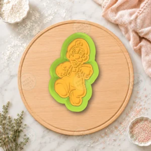 Luigi 2 Cookie Cutter & Stamp