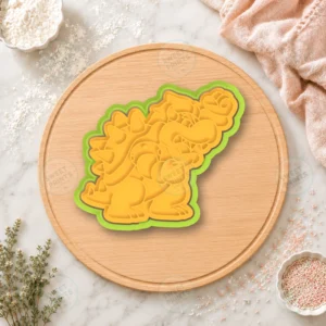 Bowser Cookie Cutter & Stamp