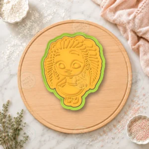 Super Monsters Girl Cookie Cutter & Stamp