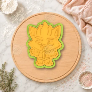 Super Monsters Cat Character Cookie Cutter & Stamp