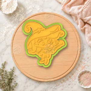 Super Monsters Witch Girl Cookie Cutter & Stamp