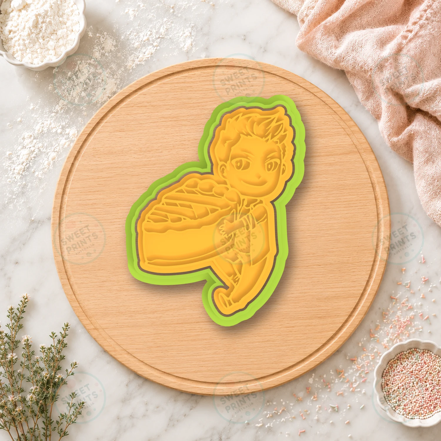 Dean Cookie Cutter & Stamp cookie cutter