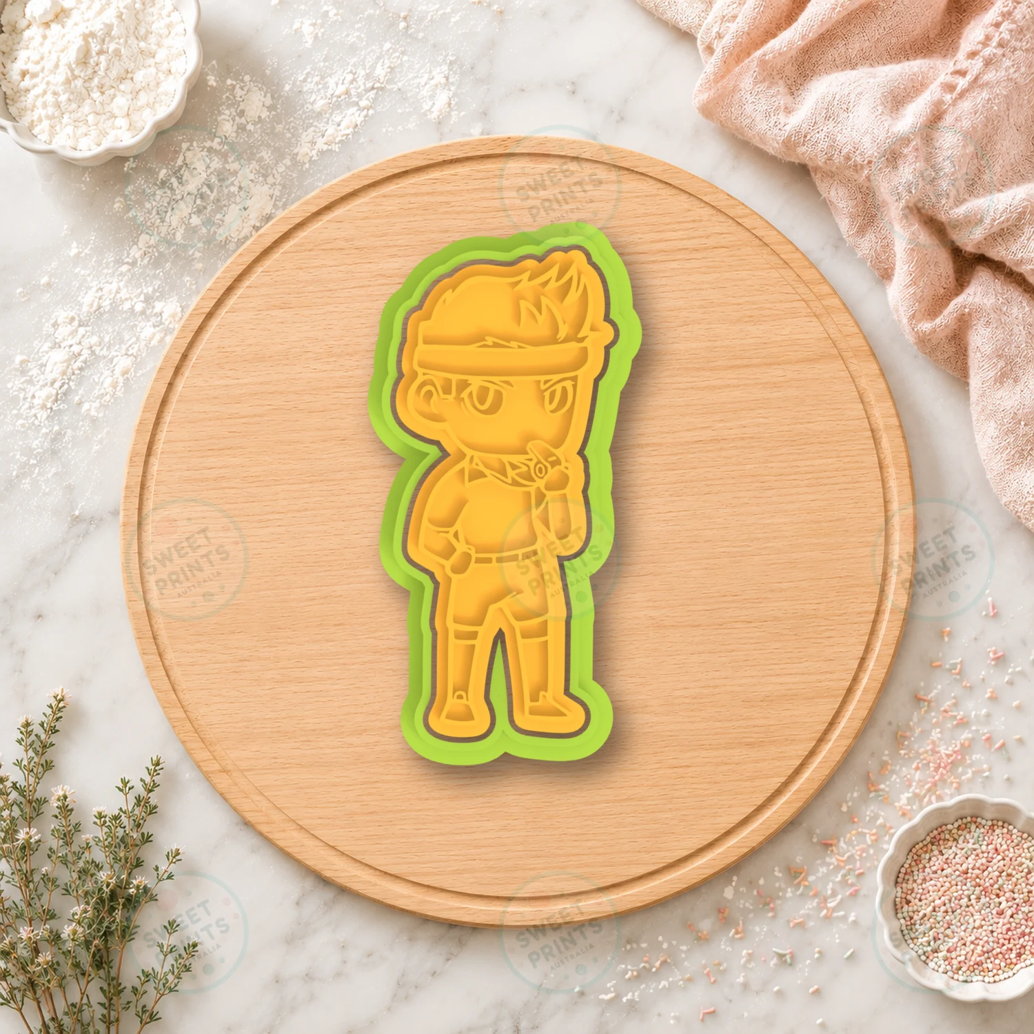 Dean 2 Cookie Cutter & Stamp cookie cutter