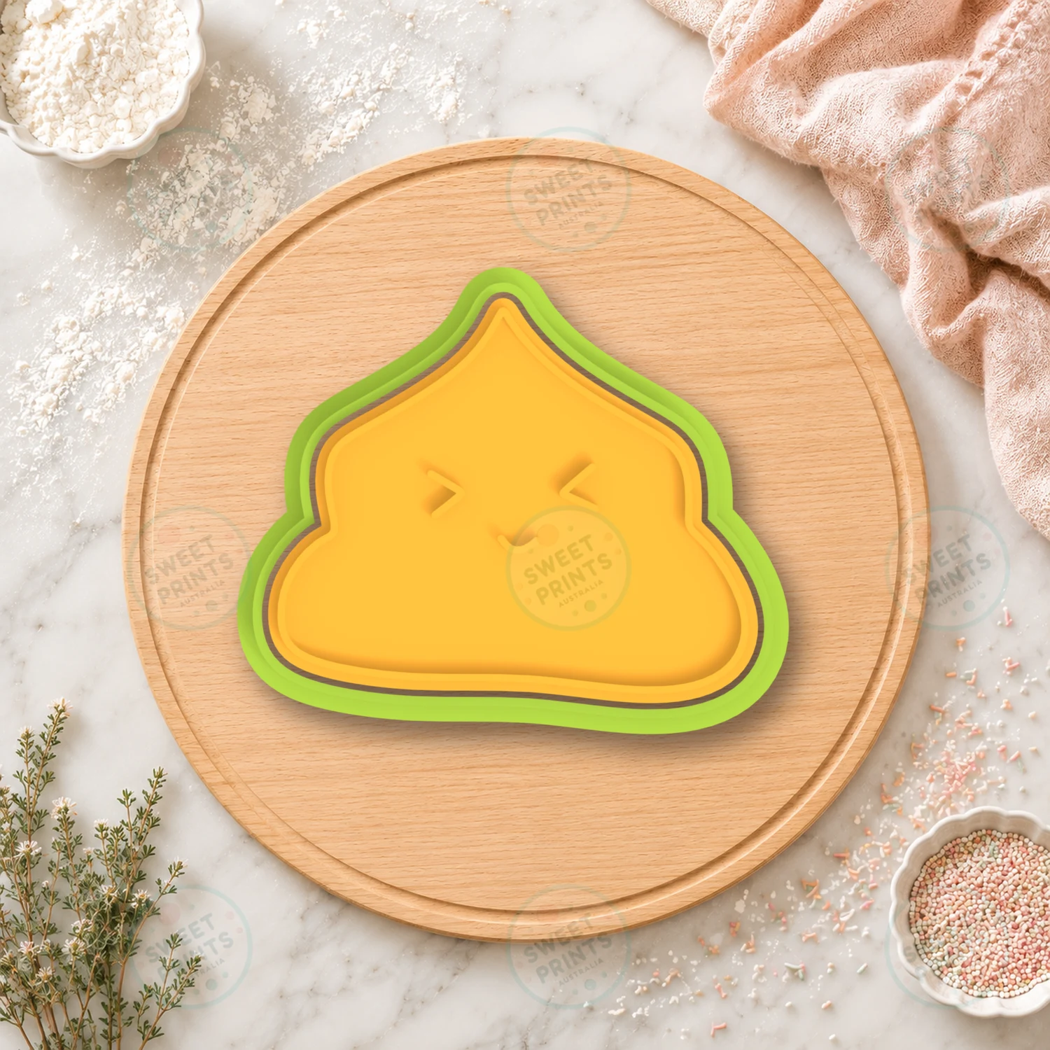 Onigiri Cookie Cutter & Stamp cookie cutter