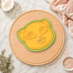 Talking Tom Cookie Cutter & Stamp