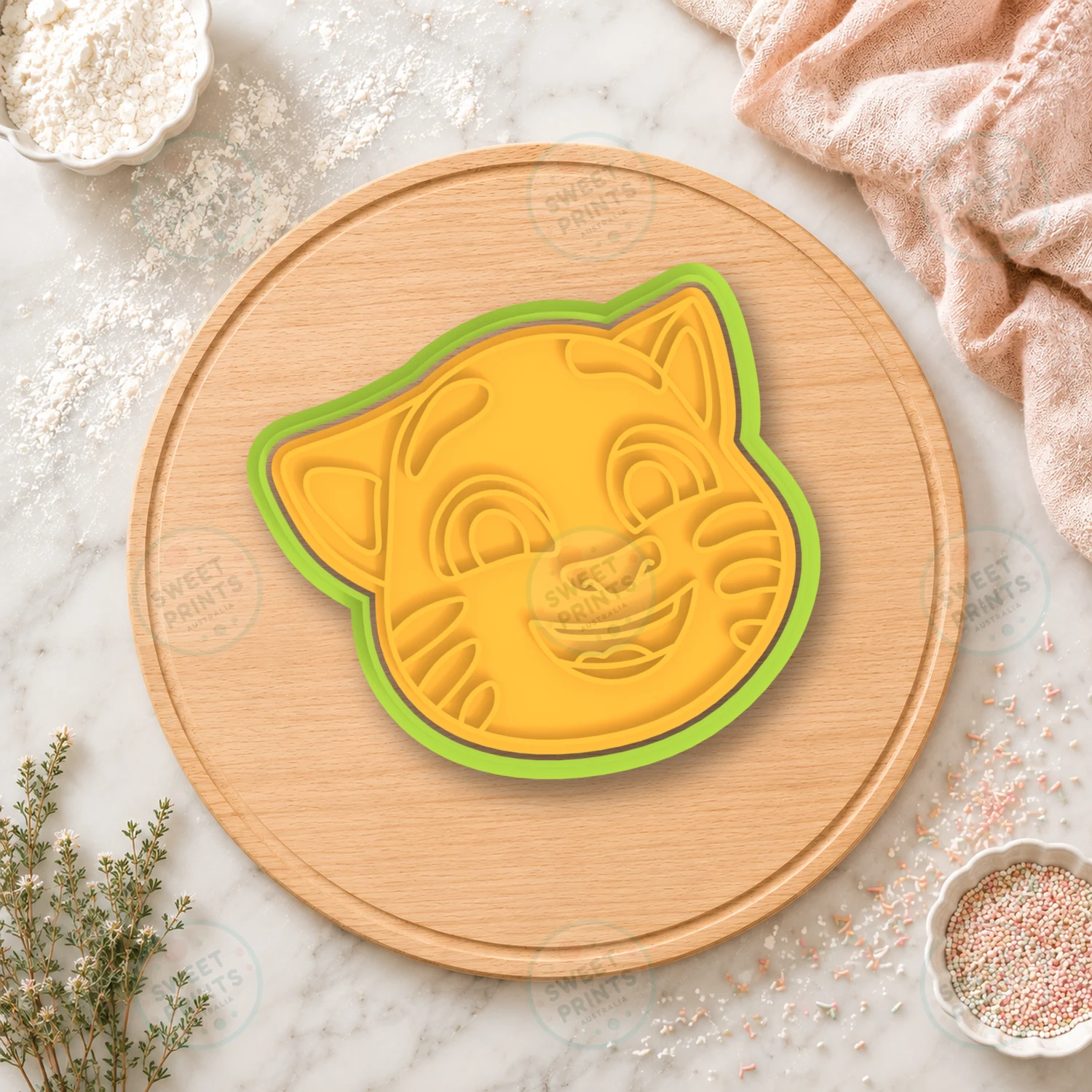 Talking Ginger Cookie Cutter & Stamp cookie cutter