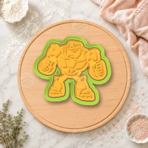 Cyborg Cookie Cutter & Stamp