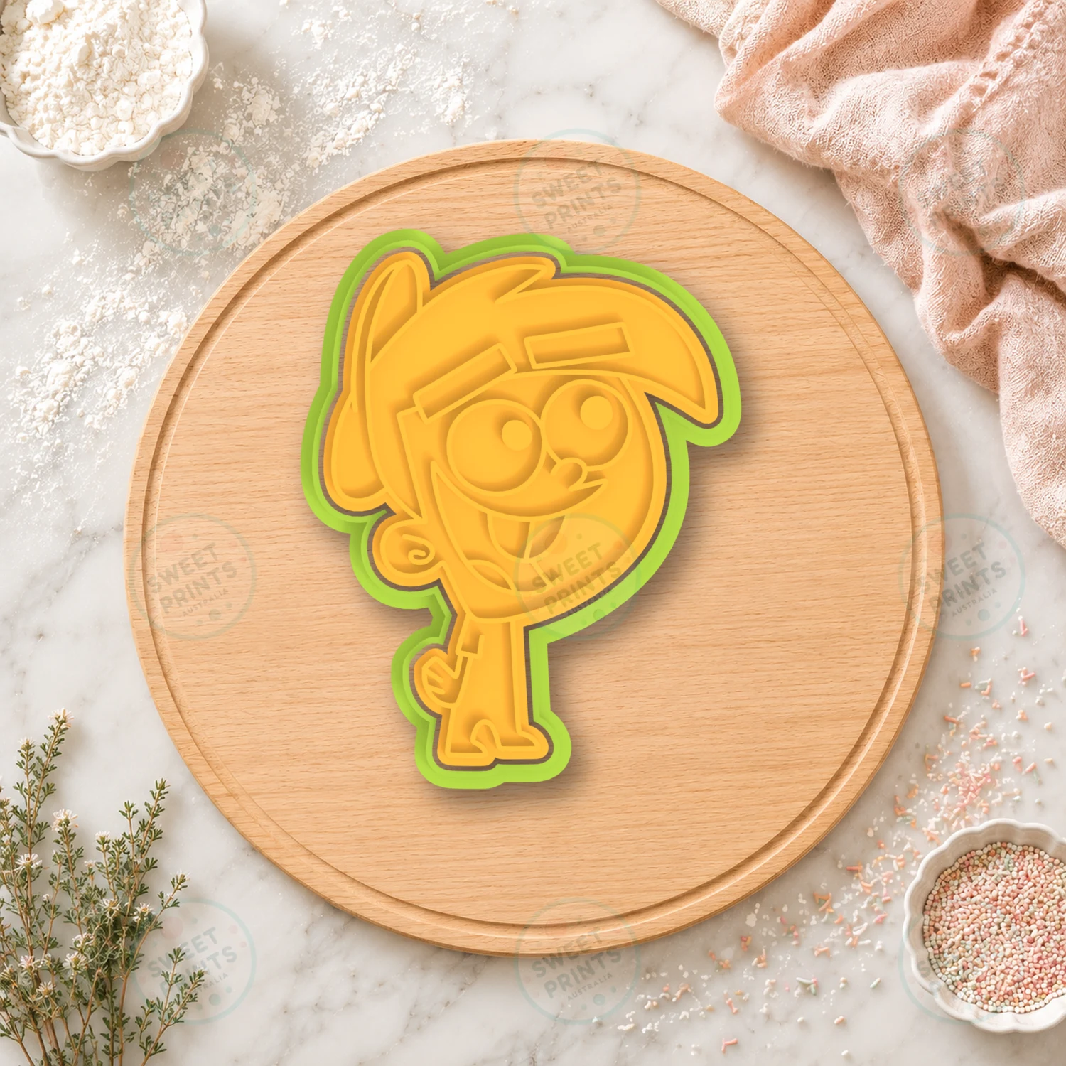 Wanda Cookie Cutter & Stamp cookie cutter
