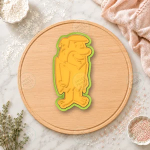 Barney Rubble Cookie Cutter & Stamp