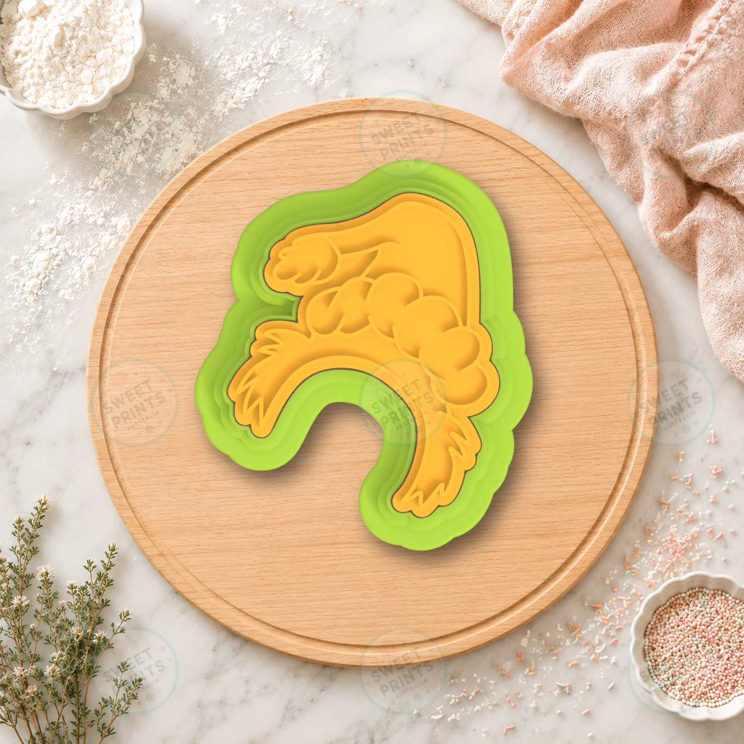 Grinch Arm Cookie Cutter & Stamp cookie cutter