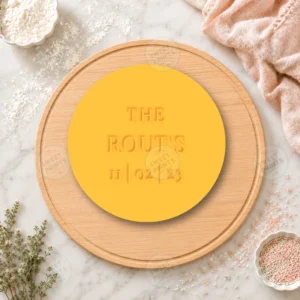The Rookie Police Badge Imprint Cookie Stamp