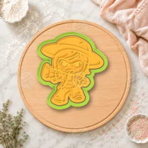 Carl Grimes Cookie Cutter & Stamp