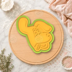 Wags the Dog Cookie Cutter & Stamp