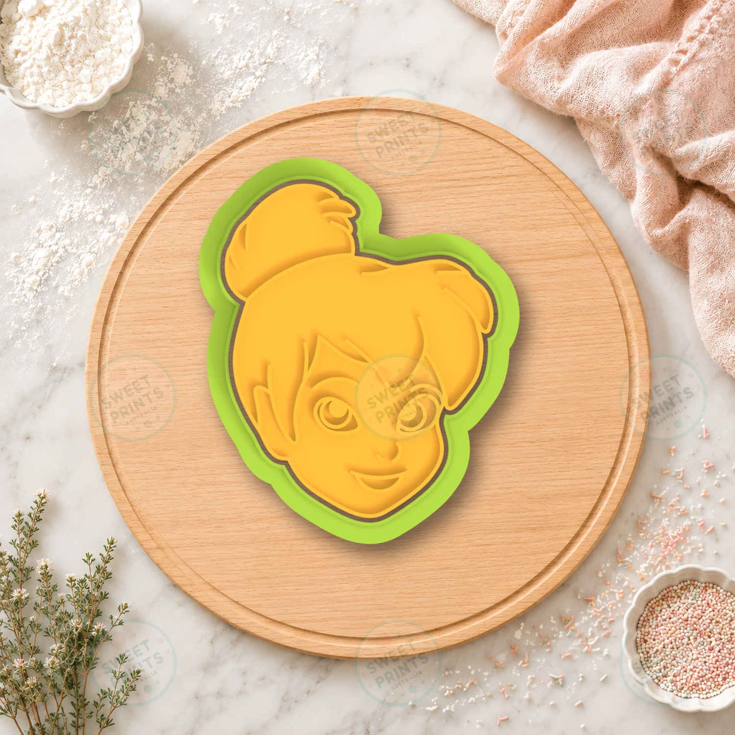 Tinkerbell 2 Cookie Cutter & Stamp cookie cutter