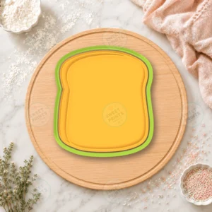 Bread Slice Cookie Cutter & Stamp