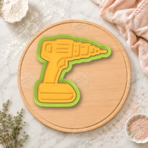 Cordless Drill Cookie Cutter & Stamp