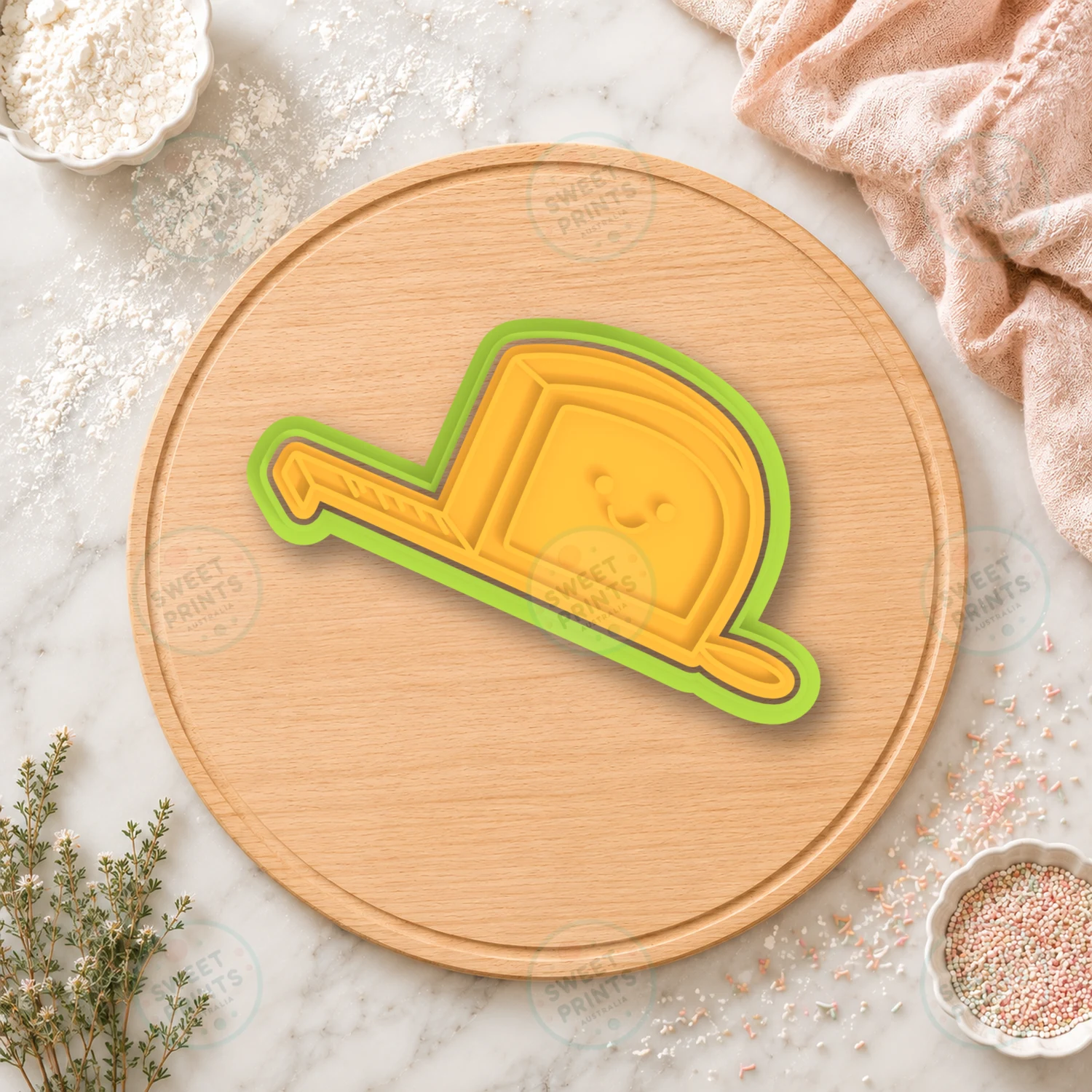 Kawaii Tape Measure Cookie Cutter & Stamp cookie cutter