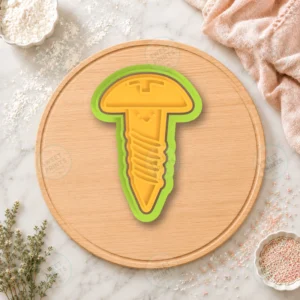 Kawaii Screw Cookie Cutter & Stamp