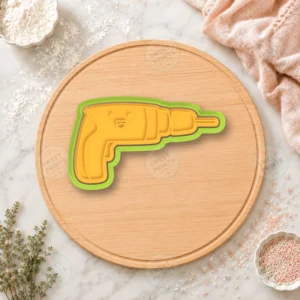 Kawaii Power Drill Cookie Cutter & Stamp