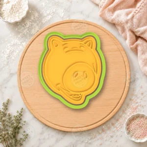 Hamm the Piggy Bank Cookie Cutter & Stamp