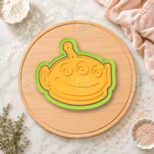 Squeeze Toy Aliens 1 Cookie Cutter & Stamp