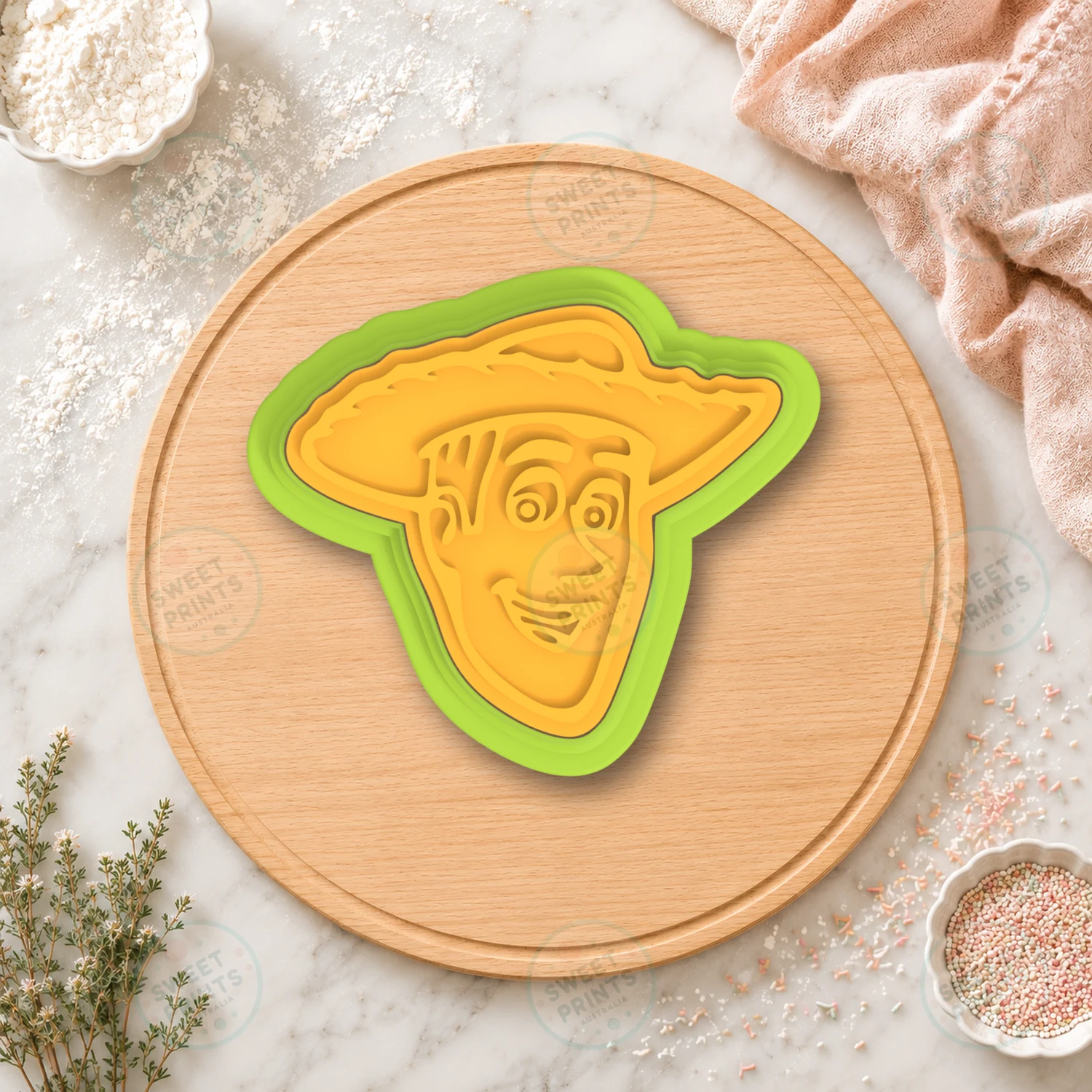 Woody Pride 1 Cookie Cutter & Stamp cookie cutter