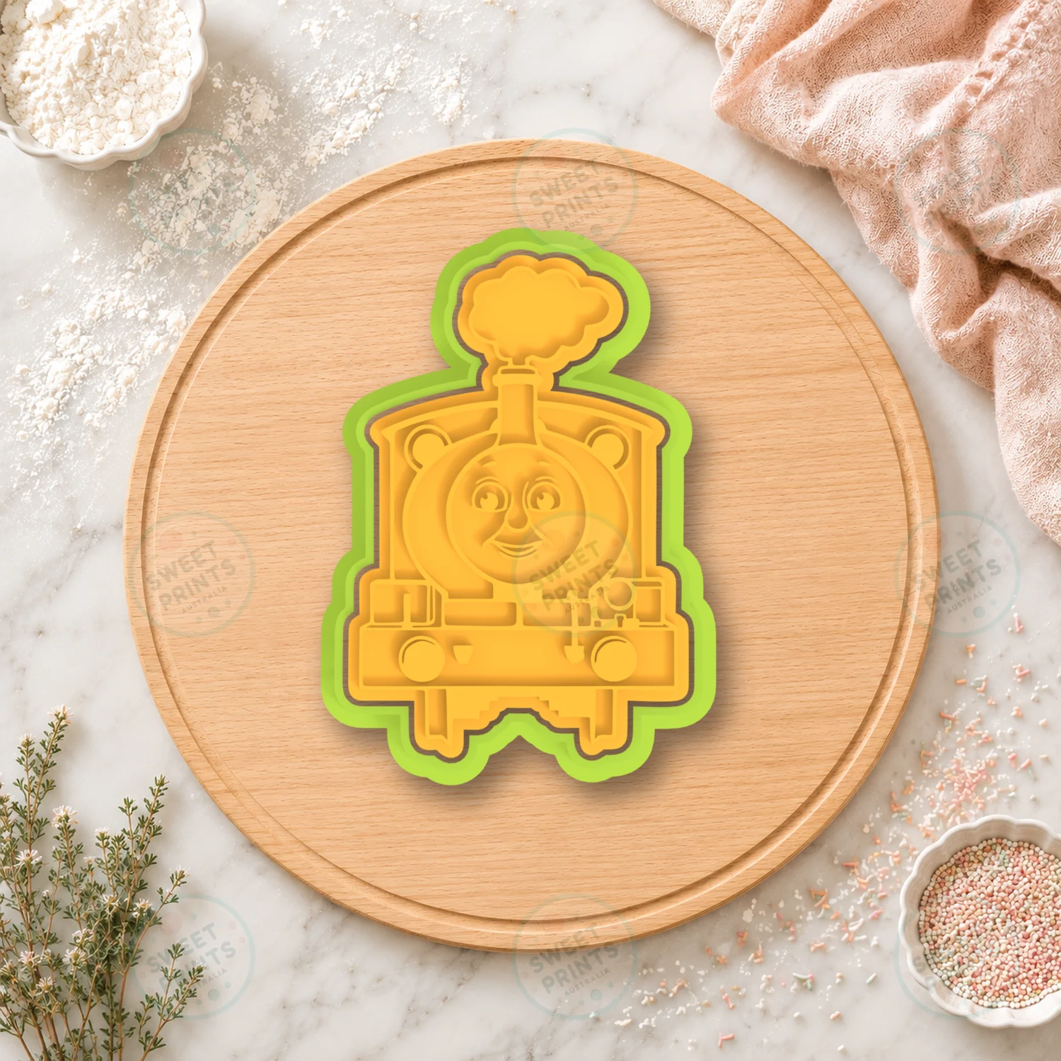 Percy Cookie Cutter & Stamp cookie cutter