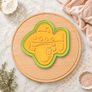 Plane 2 Cookie Cutter & Stamp