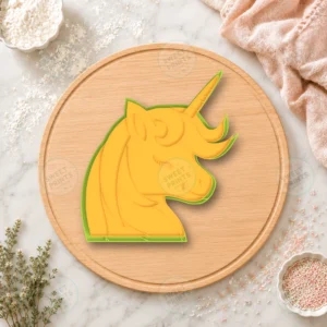Unicorn2 Cookie Cutter & Stamp