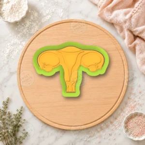 Uterus Cookie Cutter & Stamp